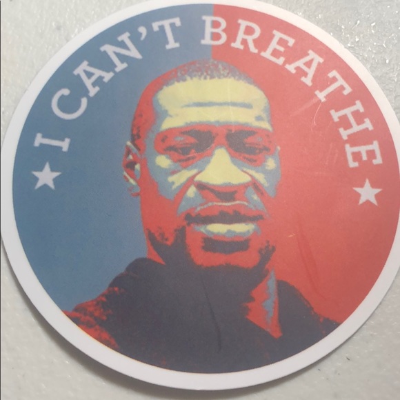 George Floyd I can’t Breathe Stickers - Picture 2 of 5
